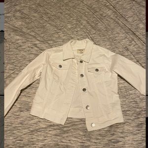Cherokee White Jean Jacket